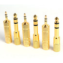 2pcs 3.5mm to 6.5mm 6.5mm to 3.5mm Male to Female Adapter Cable Converter