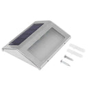 Outdoor Solar 3LED Stainless Steel Garden Patio Step Stair Deck Lamp Lights