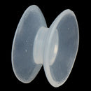 10x Double Sided Suction Cup Sucker Pad for Glass Plastic Clear Sucker Holde  Tw