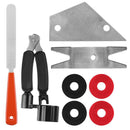 Portable Stainless Steel Guitar Cleaning and Maintenance tool set Newest Useful