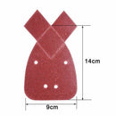 50 Pieces Mouse Detail Sanding Sheets Sandpaper with Extra 2 Tips for Repla