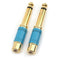 6.35mm 1/4 inch Male Mono TS to RCA Female Interconnect Audio Adapter Conve E3F4