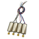 4pcs Counterclockwise and Clockwise Motor with Copper Gear Spare Parts