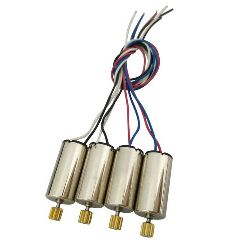 4pcs Counterclockwise and Clockwise Motor with Copper Gear Spare Parts