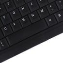 Quiet Mini 97 Keys Mini Multimedia USB Wired Keyboard For Laptop PC Office FT
