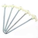 5 Pcs Outdoor Camping Luminous Tent Nail Fluorescent 25Cm Wind Rope Nail Ca