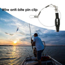 T006-2 Black Plastic Snap Release Clip Outrigger Downrigger Power Grip Fishing