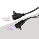 (2 Pack) 2Pin Advanced D Shape Clip-Ear Ptt Headset Earpiece Mic For Motoro F5J5