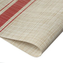Placemats Heat-resistant Placemats Stain Resistant Anti-skid Washable PVC T V4S8