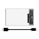 2.5inch External Hard Drive Enclosure, USB3.1 Notebook Laptop Mobile Hard Disk