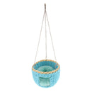 Hanging Wicker Basket Chew Treat Hammock with Cozy Mat for Rabbit Hamster Guinea