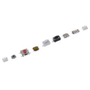 10 Types 250pcs Mixed Tactile Push Botton Switch Car Key Remote Microswitch K Kw