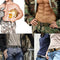 (2Pcs) Men'S Nylon Canvas Belt, Outdoor Multi-Function Belt with Quick Rele O9I9