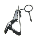 2Pcs Black Mic Lapel Tie Clip for Lavalier Sennheiser ME2 Replacement Accs O5Y1
