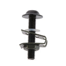 20PCS Motor Body CNC M6 Fairing Bolts Fastener Clips Washes Screw Nut Black