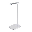 Metal Gaming Headphones Holder Support Headset Desk Display Stand (White) A