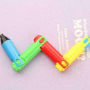 2Pcs Creative Stationery Foldable Disassembly Ballpoint Pen Student Cute