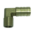 Brass Barb Hose Fitting Thickened Copper Core Ductility High Temperatures