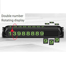 Double Sided 360 Rotation Luminous Aromatherapy Stop Sign- Black