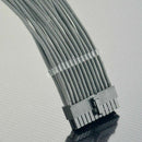 New 30cm 24Pin Power Adapter Extension Cord Computer Gray fgg SCZ
