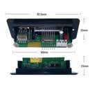 12v Car USB MP3 Player Bluetooth 5.0 Decoder Board  Slot / USB /FM Remote Bo_kz