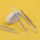 9Pcs Stainless Steel Acne Extractor Removing Tool Face Skin Care Blackhead  D5H3