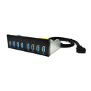 19 Pin To 8 Port USB 3.0 Hub 5.25 Inch CD-Rom Drive Bay CD Rom Front Panel