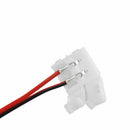 20PCS 10mm 2 Pin Single Connector Adapter cable For 5630 5050 LED Strip Lig A5P6