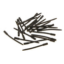 100pcs Silicone Rig Tube In Line Lead Leader Insert Anti- Sleeves 56mm