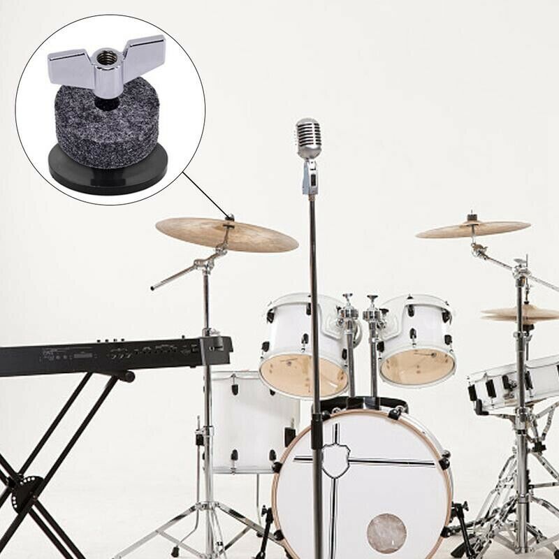 18Pcs Drum Felt Set Replacement Parts Percussion Instrument Accessories Inc
