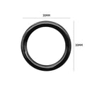 Engine Start Stop Button Ring Trim for 1/3/5 Series E87 E90 E60 320 (Black)