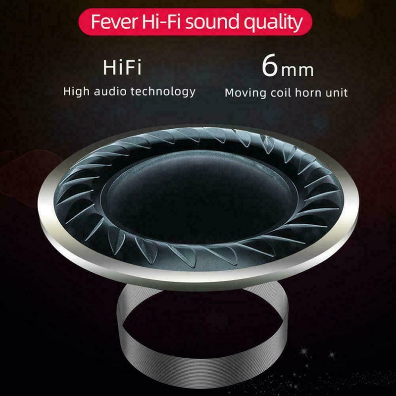 A6S Mini Headset Bluetooth 5.0 Earphone Stereo Earbuds In-Ear with Charging K2P6