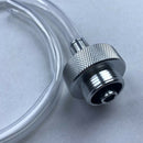 Oil Filter Drain Adapter Hose with Transparent Tube for Audi A3 A4 2.0L & 2.5L,