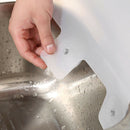 4pcs Anti-splash Practical Sink Baffle Water Splash Guard for Bathroom Kitchen