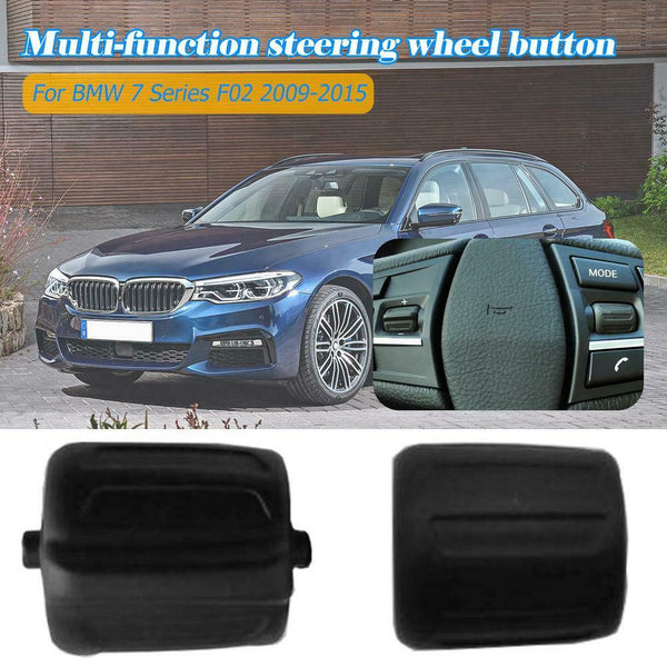 1 Set Steering Wheel Multifunction Switch Rubber Buttons for GT F10 F02