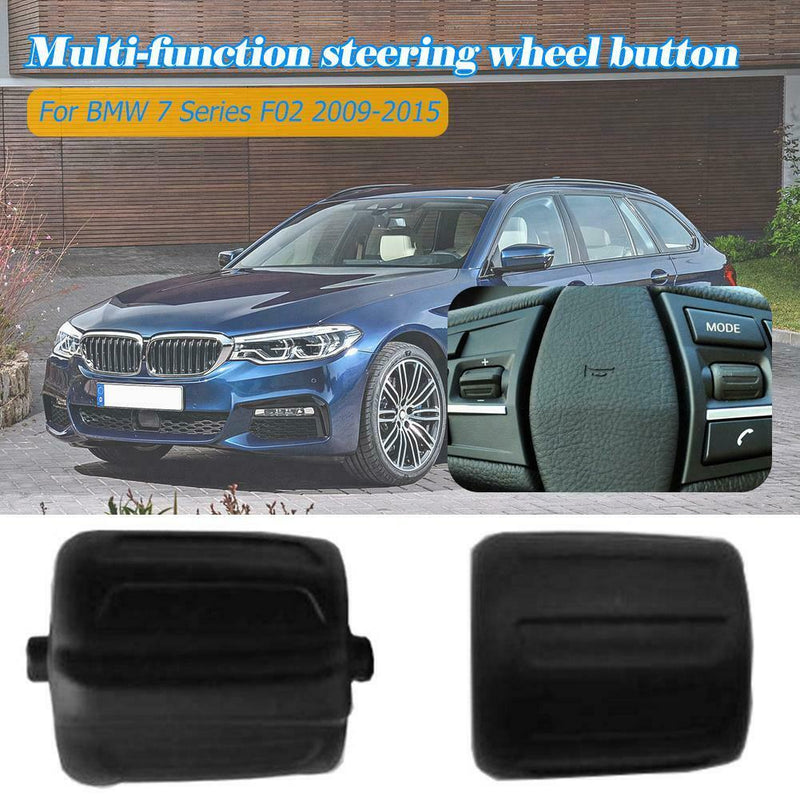 1 Set Steering Wheel Multifunction Switch Rubber Buttons for GT F10 F02