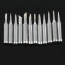 12Pc Solder Screwdriver Soldering Iron Tip for Hakko Station 900M-T Rework