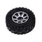 2x 1:18 Scale Left Tire Tyres Black for Wltoys A949 RC Truck Buggy Body Part