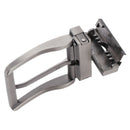 2x Reversible Single Prong Rectangle Belt Buckle Metal Buckle Replacements