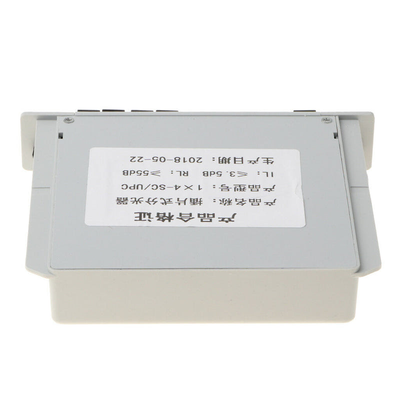 1 to 4 SC-UPC Connector Inserted PLC Fiber Optic Optical Splitter Module