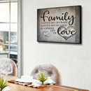 Family 5D Full Square Drill DIY Diamond Painting Cross Stitch Christmas Art
