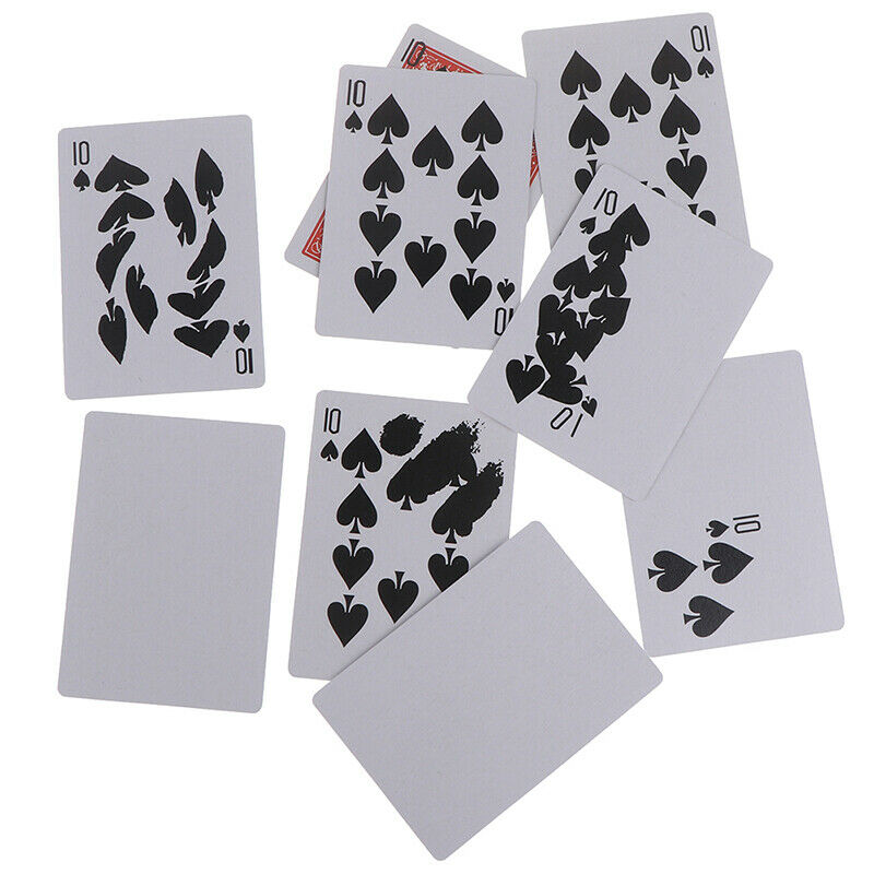 Magic Tricks Props Fast Printing Gimmick Cards Stage Close up illusion Ma ME
