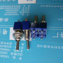 10pcs Mini MTS-102 3-Pin SPDT ON-ON 6A 125VAC Toggle Switches M&O
