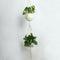 Macrame Double Plant Hanger Indoor Outdoor 2 Tier Hanging Planter Cotton