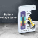 Universal Digital LCD Battery Tester Checker C D N AA 1.5V Cell 9V AAA D7U6 O4D3