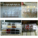 Kitchen Gourmet Acrylic Seasoning Box with 4 Serving Spoons, Nice Design fo J1H9