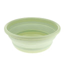 Collapsible Wash Basin Folding Wash Basin for Fishing Camping 20cm Green