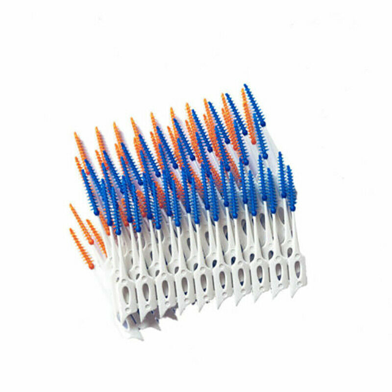 Interdental Dental Floss Dental Toothpick Tool 80p Soft Cleaning ghh JGI