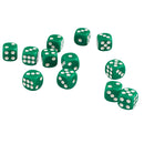50pcs Opaque 6-sided Spot Dice Dice D6 Dumplings D & D For RPG Games