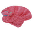 Useful minifiber dry hair dry hair hat quickly dry hair rolled towel cap (w R3A6